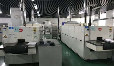 JOPTEC LASER CO., LTD linea di produzione in fabbrica